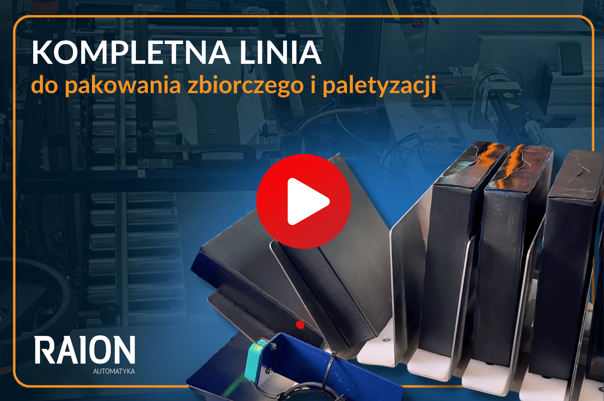 RAION Case Packer i Smart Palletizer – kompletna linia End of Line