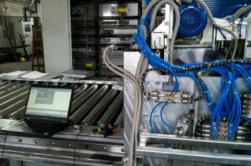 Automatyzacja linii do produkcji stopni schodowych - cięcie