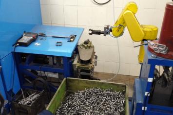 Automatyzacja giętarki 3d z robotem Fanuc